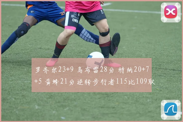 罗齐尔23+9 乌布雷28分 特纳20+7+5 黄蜂21分逆转步行者115比109取胜